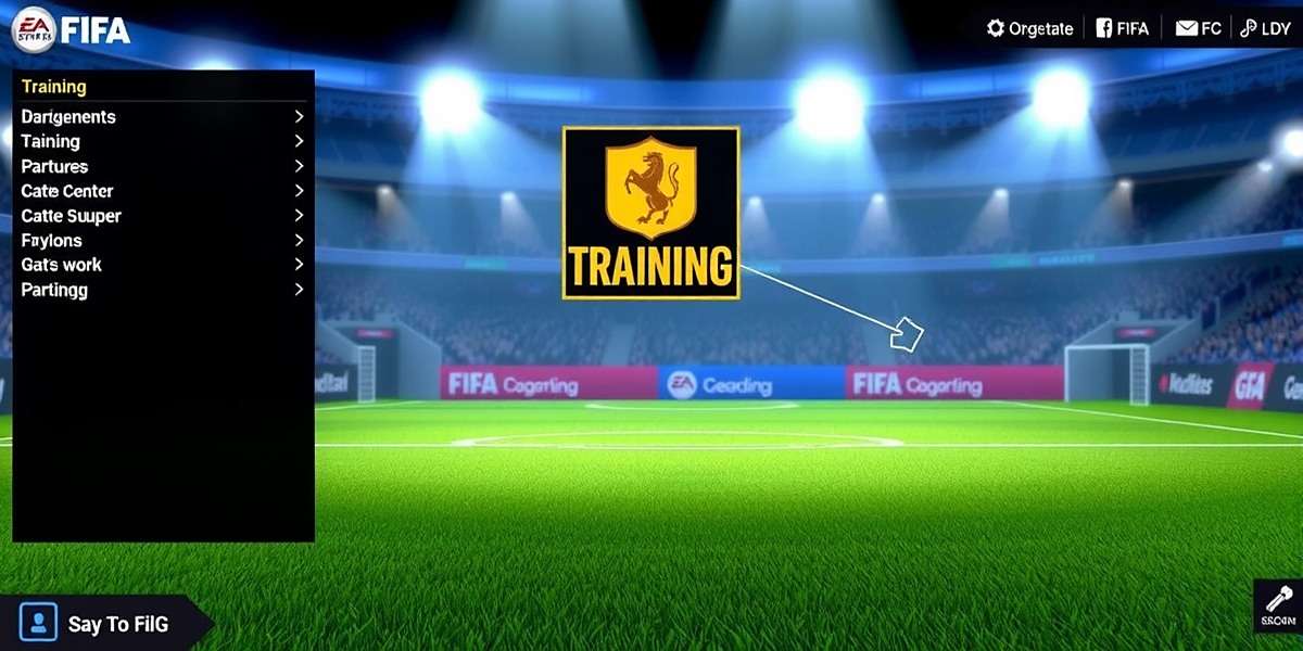 Goa Gladiators FIFA Training Mode Screen for beginners